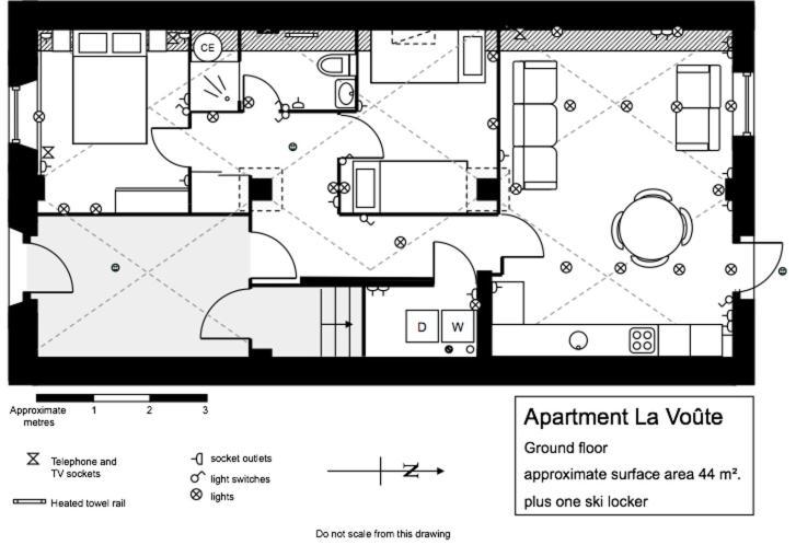 Les Allues Two Bedroom Apartment La Voute, Chandon Near Meribel - Sleeps 4 Adults Or 2 Adults And 3 Children מראה חיצוני תמונה